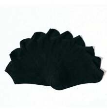 Kit 18 Pairs Of Socks Non-Sweat Anti-Allergenic Comfortable And Soft Unisex - màu đen - Xem 1