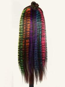 1pc Straight Hair Topper, Lightweight, Comfortable, Invisible, Seamless, Natural Hair Volume Increase, Clip-In Hair Extension, Hair Accessories For Women, Hair Piece, Head Accesssories - Multicolor - View 3