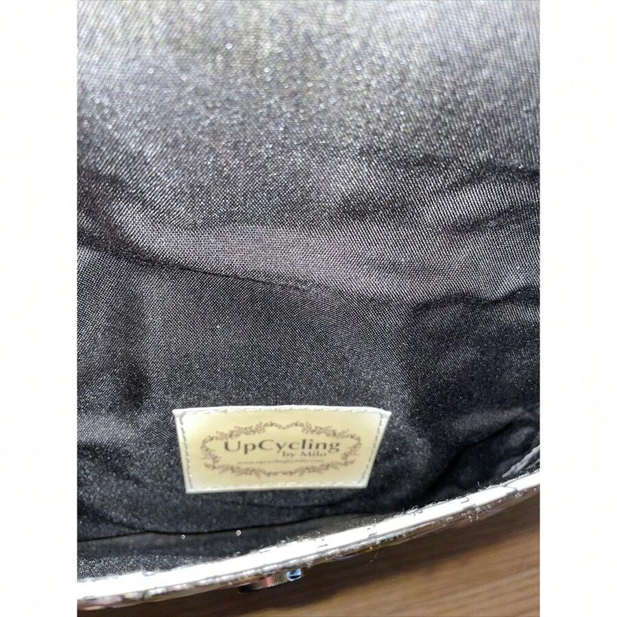 UPCYCLING BY MILO CANDY WRAPPER SMALL CROSSBODY PURSE NEW! SHEIN USA