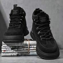 Men's Shoes Autumn Winter 2024 New Non-Slip Wear-Resistant Workwear Shoes Fashionable Casual Versatile Shoes Men's Sneakers