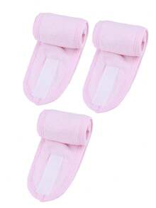 3 件装柔软有弹性发带，适合洗脸、化妆和瑜伽 - 舒适防滑女士头带 - 彩色 - 查看 21