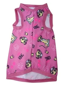 Printed Pet Clothes For Men Summer Pajamas Dog And Cat Clothes Cape - Nhiều màu - Xem 9