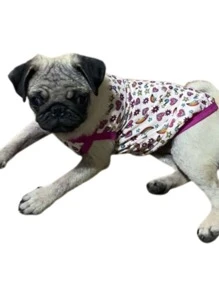 Printed Pet Clothes For Men Summer Pajamas Dog And Cat Clothes Cape - Nhiều màu - Xem 3