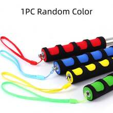 1pc Silicone Sponge Cover Tour Flag Pole 0.5-3m Carp Flag Pole Retractable Stainless Steel Ribbon Stick Telescopic Baton