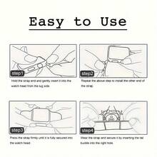 1 条硅胶表带麋鹿圣诞主题 - 柔软闭合皮肤替换表带，皮带钩，适用于 38/40/41/42/44/45/49 毫米型号 SE/Ultra2/9/8/7/6/5/4/3/2/1 男女表带 - 麋鹿款 - 查看 8