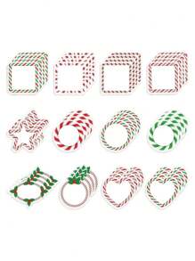 4 件/1 件可爱卡通多色猫形狗形农场动物形状自粘便签和索引标签，非常适合学生、办公室和学校文具用品万圣节圣诞节便签 - 彩色 - 查看 13