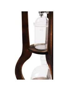 ZhdnBhnos ZhdnBhnos LINSIE Iced Coffee Cold Brew Drip Tower 600ML/20.29OZ Capacity Sharing Pot Cold Brew Coffee Maker 6 To 8 Cups, Ice Coffee Machine For Home Coffee Shops Offices(Brown) The Best Gift/Present For Family&Friends Happy Christmas