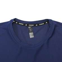 Adidas 男士休闲百搭针织运动T恤 TIN1502 - 藍色 - 查看 3