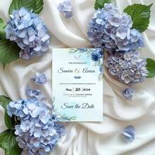 1pc/4pcs Custom Acrylic Wedding Invitations - Minimalist, Modern & Boho Styles | Waterproof & Fade-Resistant | Perfect For Engagements & Celebrations Back To School
