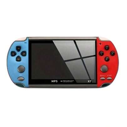 圣诞装饰复古掌上游戏机内置 5000 个游戏游戏便携式游戏机音频视频游戏机 AV 输出生日礼物