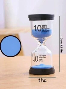1/3/5/10/15/30 Mini Sablier de minutes Montre de sable colorée Timer pour faire les devoirs, brosser les dents, cuisiner, décoration de la maison, cadeaux