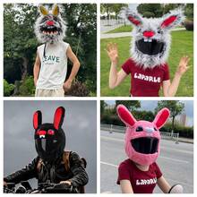 Motorcycle Helmet Cover, Funny Helmet Decoration, Fun Rides And Gifts (Cover Only. Helmet Not Included) - Multicolor - View 3