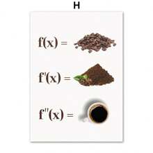 1 件北欧美食咖啡豆研磨机现代艺术帆布画海报和印刷品墙画咖啡厅厨房装饰无框架