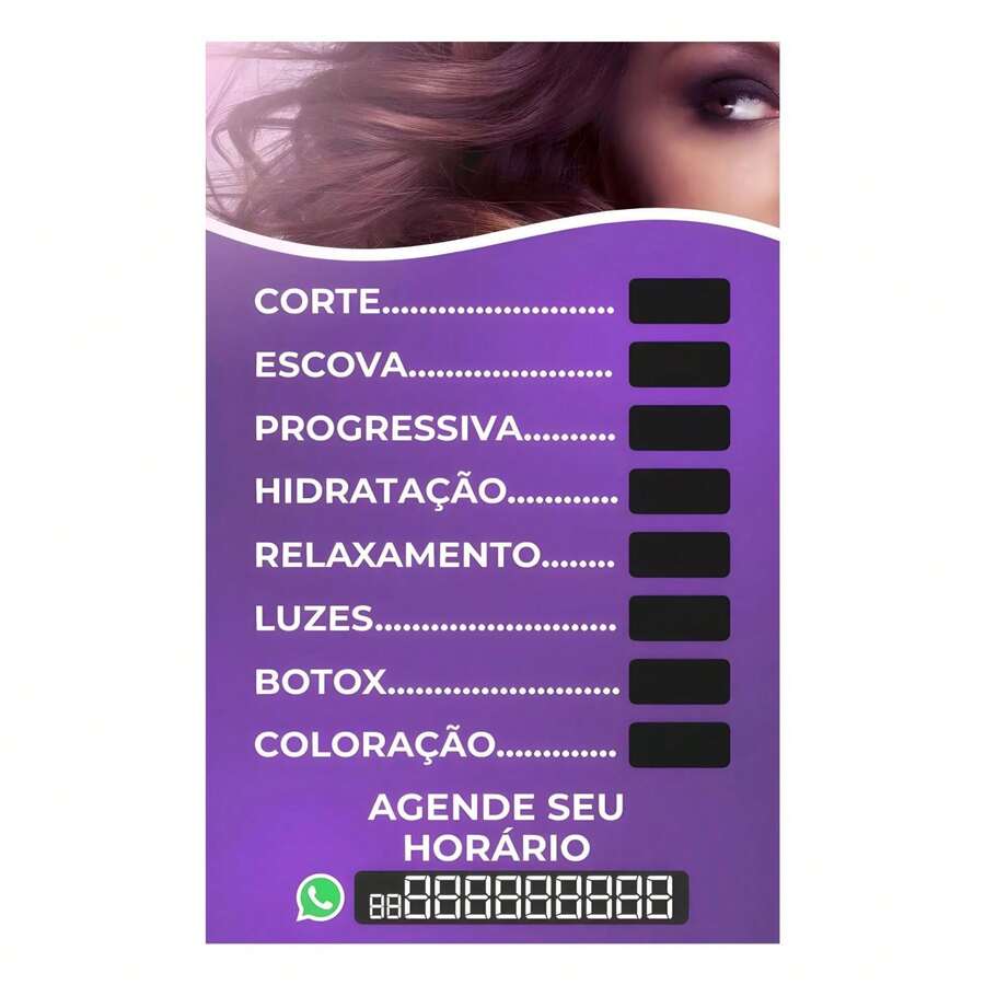 READY BANNER - BEAUTY SALON 60X80 - Nhiều màu - Xem 1