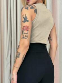 Women Tank Tops & Camis - Beis - Ver 2