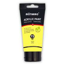 Motarro* 管装丙烯颜料，适合艺术初学者、业余画家、画布、岩石、木材、陶瓷（75 毫升 2.6 盎司）