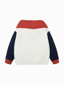 mini bala Boys Girls Sweater Winter Casual Loose Knit Top