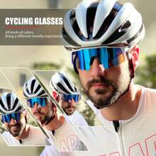 KAPVOE Cycling Glasses Mountain Bike Sunglasses Men Women MTB Baseball Sports Triathlon Running Bicycle Riding