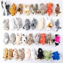 Cartoon Plush Animal Fridge Magnets Cute Design Easy To Stick Fridge Stickers Multifunctional Strong Magnet Refrigerator Magnet