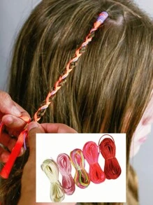 Thread For Making Bracelet 10 Colors (100 Meters Total) Rat Tail Silk Cord 1mm Macramé Braid Kit For Making Bracelet - Nhiều màu - Xem 6