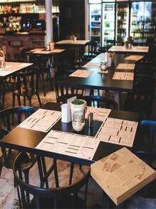 500pcs Brown Square Grease-Proof Paper, Kitchen Absorbent Oil Paper, Fermentation Oil Paper, Burger Paper Packaging, French Fries, Oil Absorption Paper, Anti-Oil Pad Paper, Newspaper Blotting Paper, French Fries, Hamburger, Fried Chicken, Bread Baking Tray Oil Paper, Barbecue Degreasing Paper, Commercial Baking Kitchen Oil Paper, Air Fryer Baking Hamburger Paper Pad, Absorbent Film, Household Kitchen Supplies