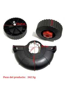 Rodillo Segador Para Apoyar Una Segadora En Un Cortacésped - Negro - Ver 7