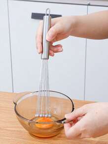 1 件不锈钢球搅拌器，金属丝打蛋器手动搅拌器搅拌器套装厨房搅拌器，打蛋器厨房搅拌工具和卫生搅拌烹饪工具玻璃珠设计烘焙用具，不锈钢搅拌器，适用于混合配料和酱汁，厨房烹饪，搅拌，搅拌，搅拌 - 銀色 - 查看 12