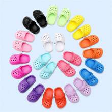 Nuevo juego de 18 pulgadas de accesorios para muñeca de la Chica Americana, sandalias, disfraz de verano de 43 cm para muñeca Xiufei, chanclas de varios colores para mascotas como gatos y perros, decoración, regalo para Navidad/Halloween/Pascua, zapatos de muñeca, zapatillas navideñas para niños, muñeca americana, ropa de muñeca, perro