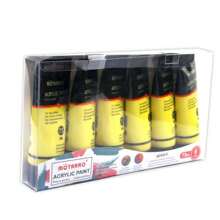 Motarro* 管装丙烯颜料，适合艺术初学者、业余画家、画布、岩石、木材、陶瓷（75 毫升 2.6 盎司）