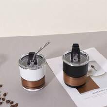 10oz New Fashion Outdoor Camping Tumbler Single Layer Step Cup Water Mug Tea Coffee Cup With Lid And Straw Portable Handhold Cup, 1pc, ,Ornamental,Reusable,Multi-Functional,Easy To Clean,Stylish,Exquisite,High-Quality,Custom,Personalized,Unique,Ideal Gifts For Him,Ideal Gifts For Her,Her,Boyfriend,Girlfriend,Dad,Mom,Family,Friends,Son,Daughter,School Students,Workers,Kids,Office,Tea Room,School,Home