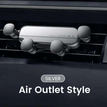 Support de téléphone pour voiture avec clip sur la bouche d'aération, support de smartphone compatible avec 16, 15, Pro et téléphones Android. Cadeau d'anniversaire, pour la famille et les amis pour un support de téléphone de voiture avec bouche d'aération, accessoires pour voiture