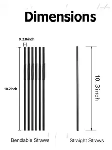 50/100/150/200Pcs Black Flexible Plastic Straws, Bendy Party Fancy Straws, Plastic Drinking Straws, Coffee And Cocktail Stirrers, Drink Accessories, For Milkshakes, Smoothies, Boba, Bubble Tea, Ice Coffee, Perfect For Home Camping Picnic Party, Party Supplies, Home Use School Supplies,Back To School