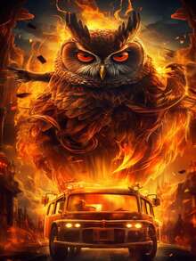 Peinture de diamant renaissance du dragon flamboyant et du phénix, nouvelle mosaïque de diamants ronds pleine, décoration murale DIY pour la maison, décoration de salon, œuvre d'art de broderie créative