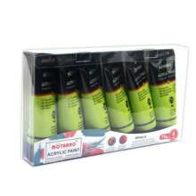 Motarro* 管装丙烯颜料，适合艺术初学者、业余画家、画布、岩石、木材、陶瓷（75 毫升 2.6 盎司）