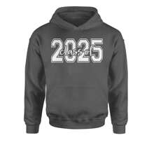 Class Of 2025 Graduation Youth-Sized Hoodie - Tie-dye blue ocean - View 3