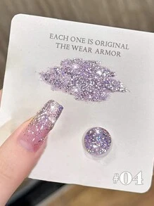 MISS SHAKA 10ml Gel Nail Polish Nail Art Pink Blue Explosion Flash Glitter Star Chasing Month By Month Flash Platinum Gel Nail Polish 2025 New Autumn And Winter Online Red Popular Whitening Nail Shop Exclusive For Women & Girl Holiday Gift.