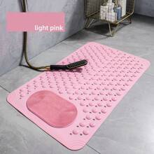 Alfombra de ducha y bañera, alfombra de ducha de goma antideslizante para personas mayores y mujeres, alfombra de bañera antideslizante con agujeros de drenaje y ventosas, alfombra de baño para el hogar y la decoración del baño, decoración de otoño, regreso a la escuela