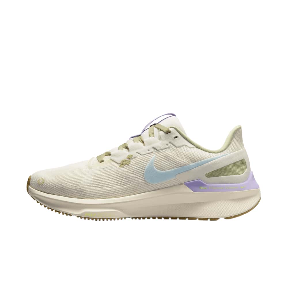 Nike Zoom Structure 25 Women's Low-Top Comfortable Non-Slip Wear-Resistant Casual Running Shoes, Beige HQ3466-141