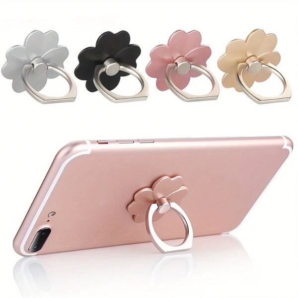 3pcs Gorgeous Personalized 360° Drop-Proof Phone Ring Stand - Perfect Gift For Birthdays, Easter Compatible With IPhone, Android Phone, Gift For Birthday, Family, Friends Finger Ring Holder, Phone Grip, Phone Accessories