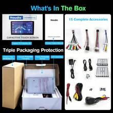 Haudio 9 Inch HD Display Car Stereo, Universal Double Din Car Radio With AHD Backup Camera, 2GB+32GB CarPlay And Android Auto 13, Support Mirror Link, GPS Navigation, Rear View Camera And Car DVR System - one-size - View 3