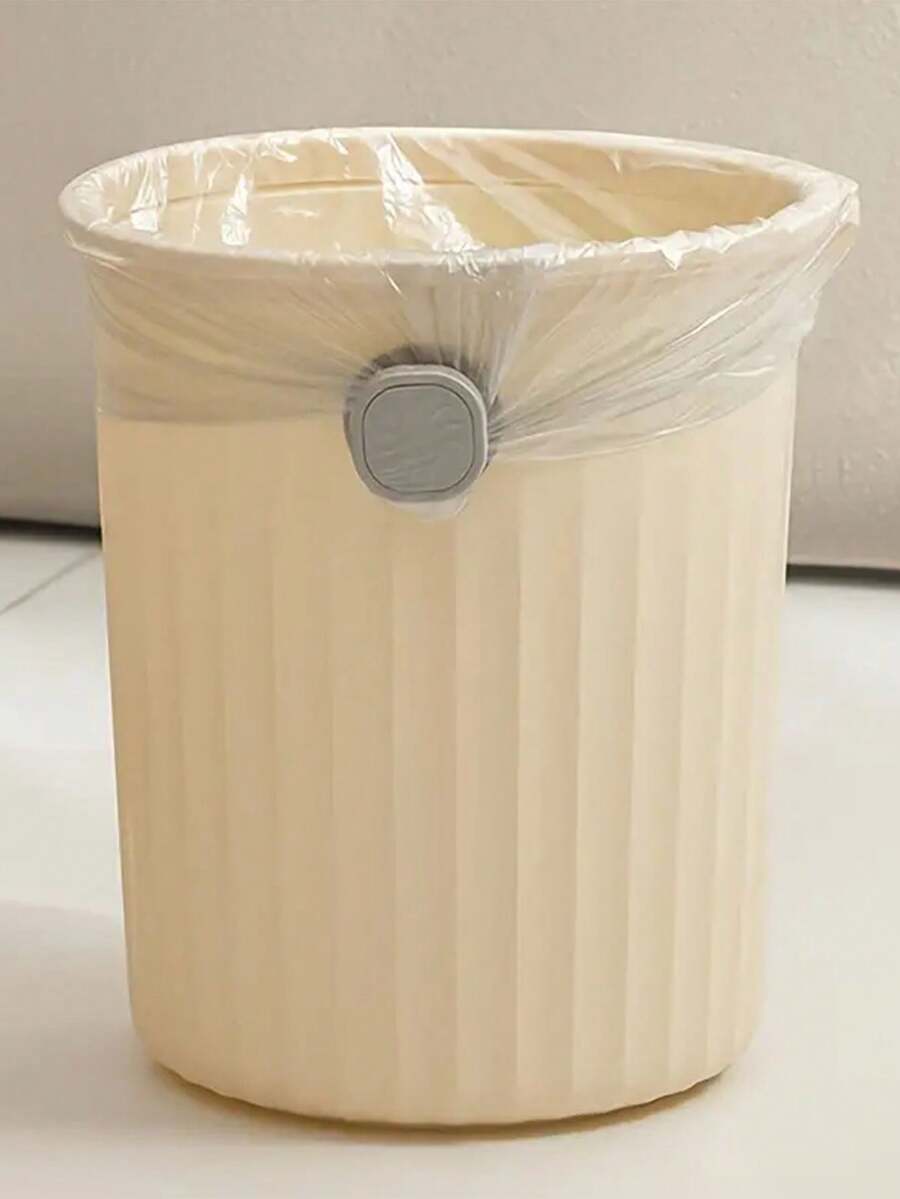 1pc/2pcs NonMarking Sticker Button Type Rotating Garbage Bag Holder