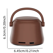 Alto-falante Bluetooth A20, liga de alumínio portátil em miniatura, graves profundos, áudio de alta definição, volume alto, uso interno e externo