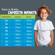 Camiseta Infantil Inosuke Hashibira anime caçadores de demônios série jovem camisa algodão - Branco - Visão 2