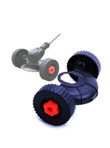 Rodillo Segador Para Apoyar Una Segadora En Un Cortacésped - Negro - Ver 2