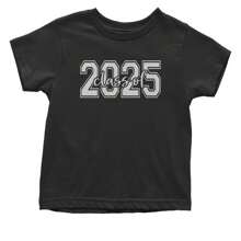 Class Of 2025 Graduation Infant One-Piece Romper Bodysuit And Toddler T-Shirt - Xanh đậm - Xem 10