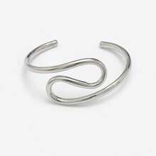 Organic Women's Bracelet Elegant Woman Fashion Blogger - PS36 銀色 - 查看 2