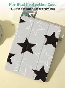 Star Case 兼容 iPad 10.2 英寸 2021/2020 iPad 第 9/8 代、联想 Tab 保护套、带笔架、支持自动睡眠/唤醒盖 - 彩色 - 查看 3