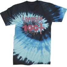 I Danced  Through 100 Days Of School  Mens T-Shirt - Đại dương xanh nhuộm loang lổ - Xem 1