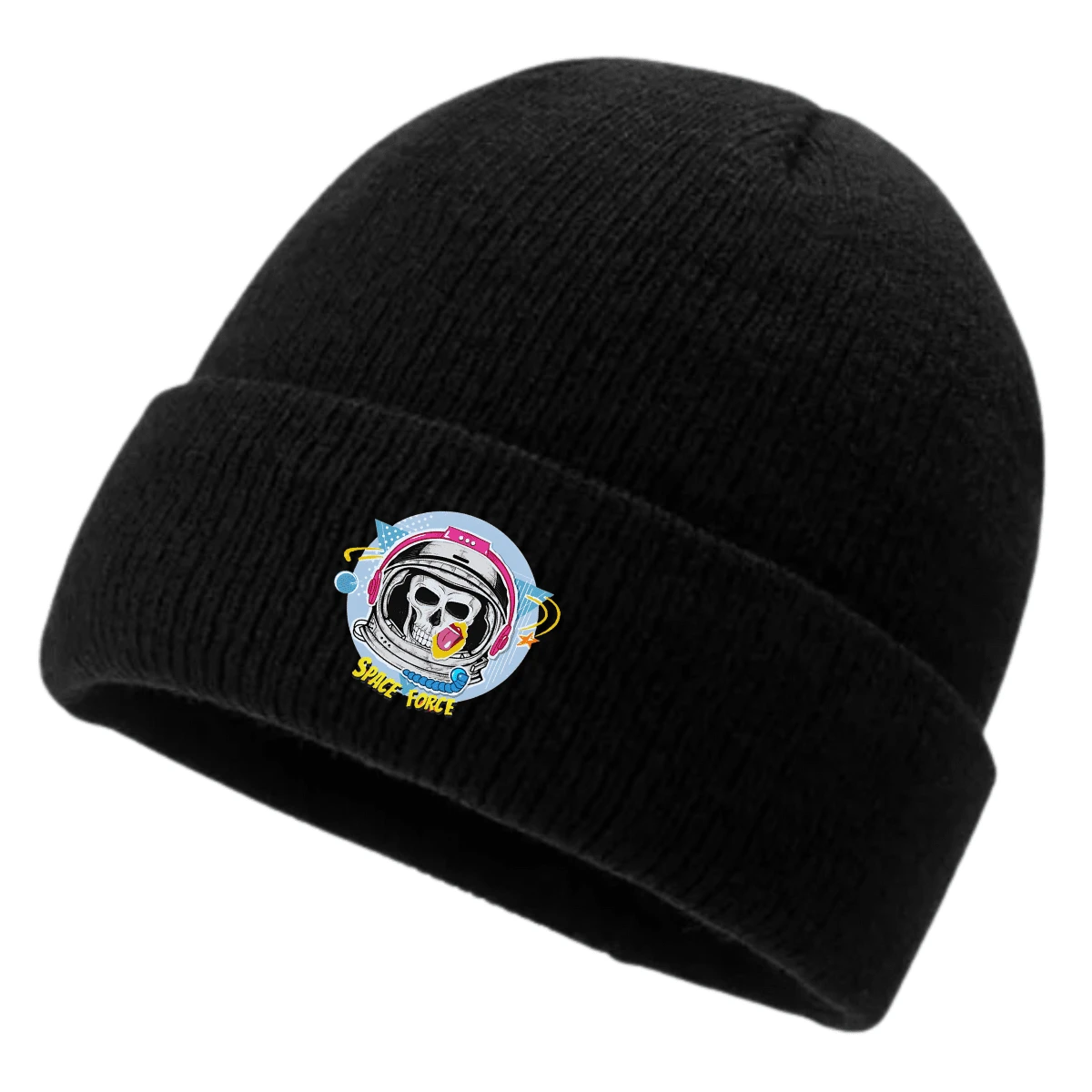 Unisex Adult Personalized Angel Fabrics Beanie Hat - 6 - 查看 1