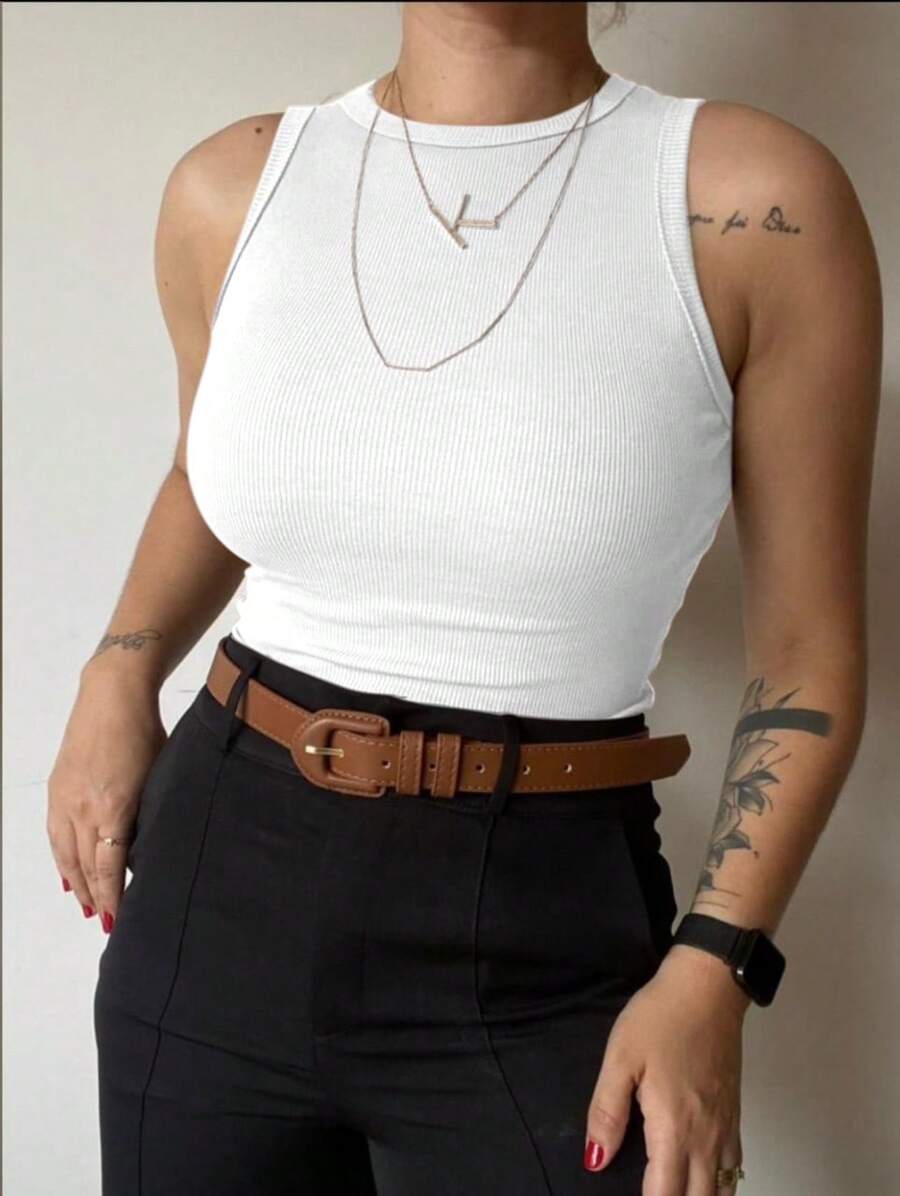 Women Tank Tops & Camis - trắng - Xem 1